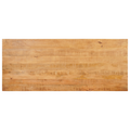 Plateau de table rectangulaire en manguier naturel