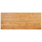 Plateau de table rectangulaire en manguier naturel