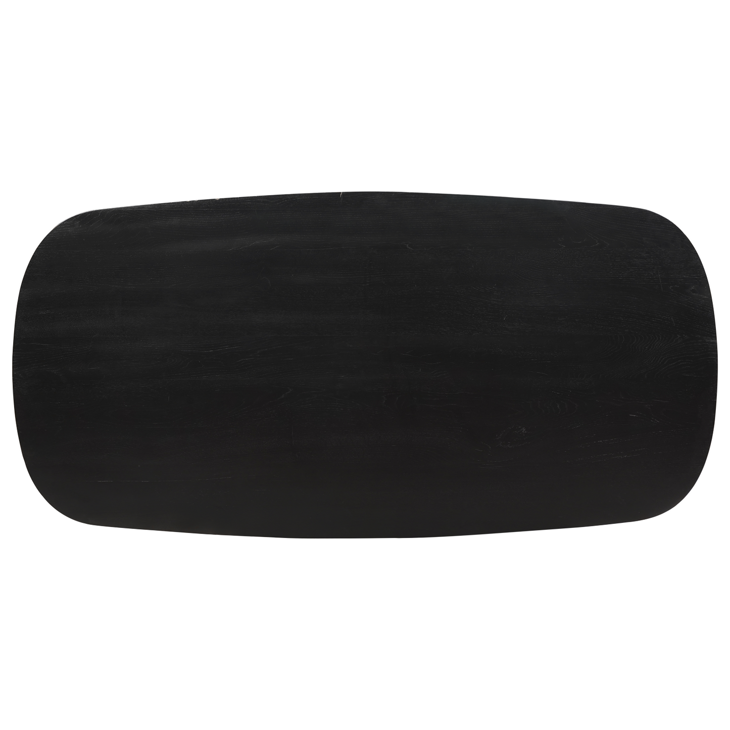 Tafelblad Deens Ovaal Swiss Edge Zwart