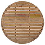 Tuintafel Rond Mangohout Swiss Edge Naturel