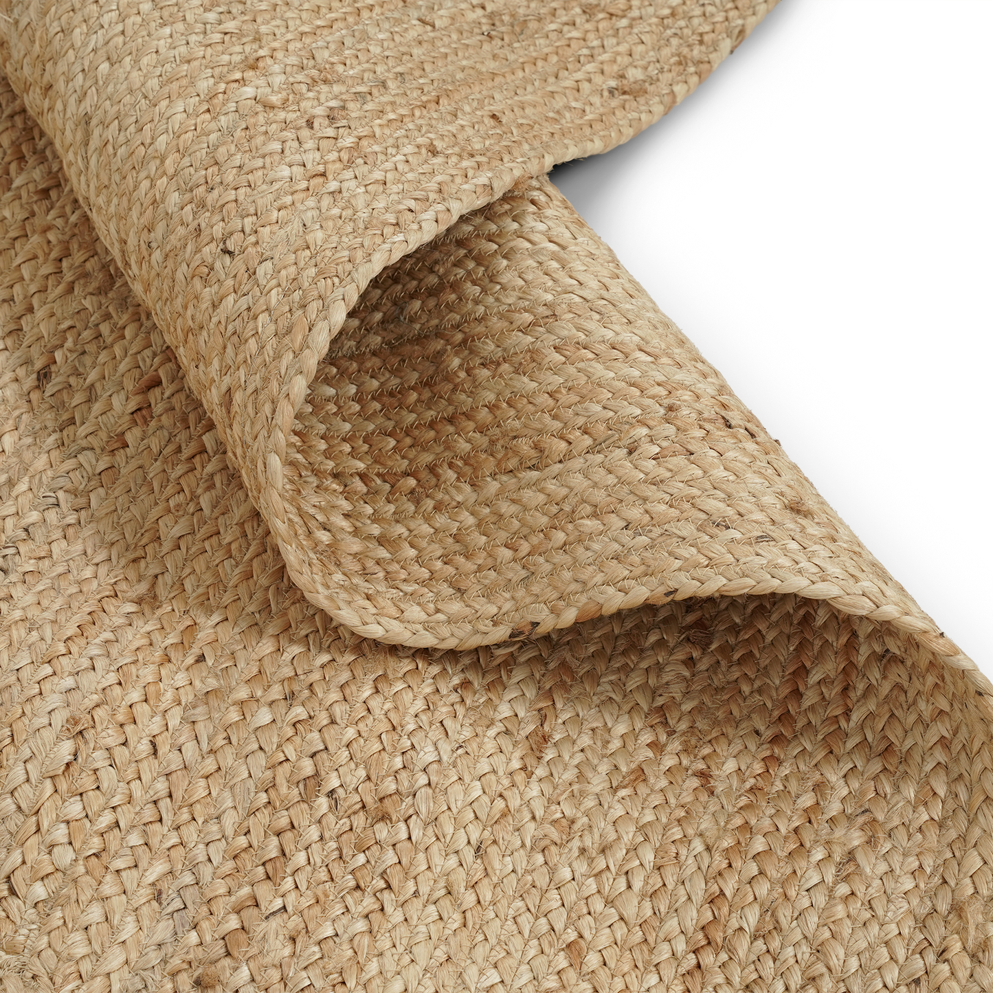 Rechthoek Jute Rug Naturel - 230 x 160 cm