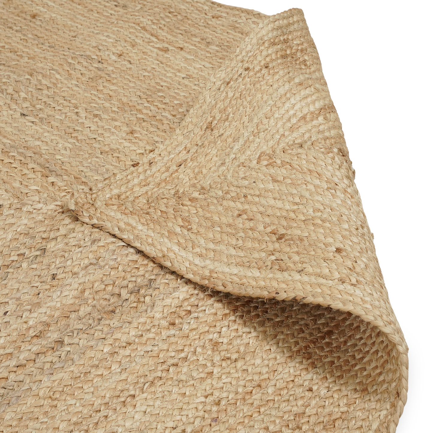 Rechthoek Jute Rug Naturel - 230 x 160 cm