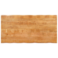Plateau de table rectangulaire en manguier Live Edge naturel